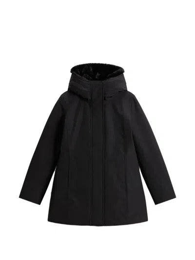 Woolrich Boulder Parka In Black