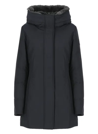 Woolrich Boulder Parka In Blue