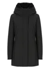 Woolrich Luxe Puffy Prescott Parka In Black