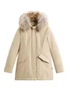 Woolrich Brown Jacket In Neutral