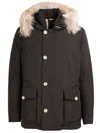 Woolrich Brown Regular Fit Jacket In Black