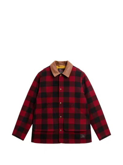 Woolrich Jacke Mit Buffalo Check In Multi