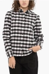 Woolrich Buffalo Check Shirt With Double Breast Pockets In Multi