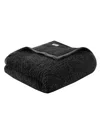 Woolrich Burlington Berber Blanket, Twin In Black