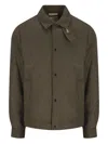 Woolrich Button-fastening Shirt Jacket In Green