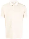 Woolrich Button-front Short-sleeved Polo Shirt In Nude