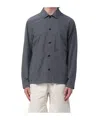 Woolrich Button Pocket Jacket In Gray