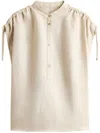 Woolrich Button-up Blouse In Neutrals