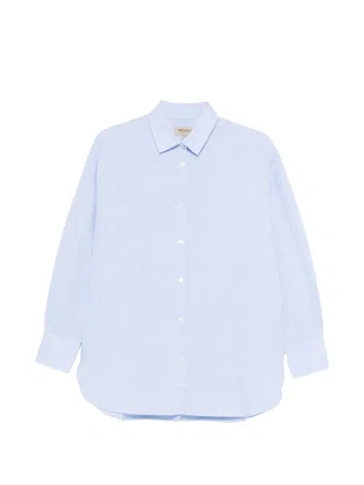 Woolrich Button-down Shirt In Blue