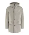 Woolrich Heren Stretch Arctic Parka In Gray