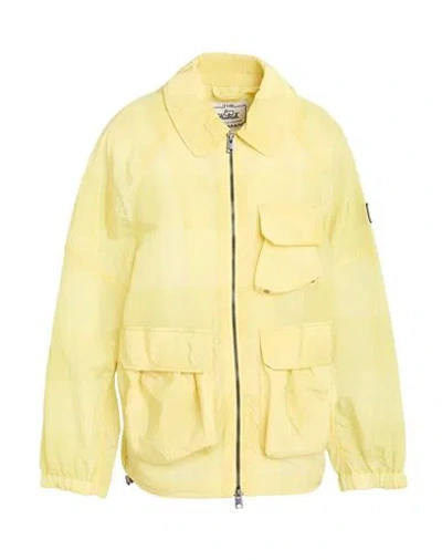 Woolrich By Daniëlle Cathari Woman Jacket Yellow Size L Polyamide