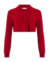 Woolrich By Daniëlle Cathari Woman Sweater Brick Size L Virgin Wool, Viscose, Polyamide, Cashmere In Red