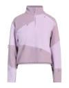 Woolrich By Daniëlle Cathari Woman Sweatshirt Lilac Size Xl Cotton, Polyester, Polyurethane, Elastan In Purple