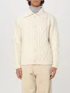 Woolrich Cardigan  By Todd Snyder Men Color Yellow Cream In Yellow Cream
