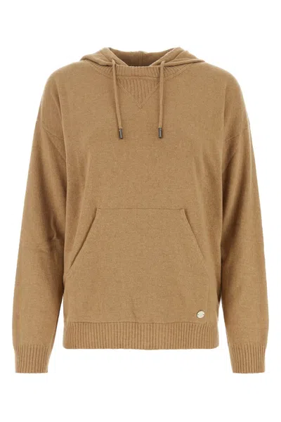 WOOLRICH CAMEL NYLON BLEND SWEATER