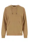 Woolrich Hooded Sweater With Drawstring And Kangaroo Pocket In Brown