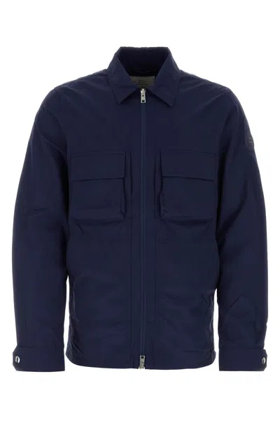 Woolrich Camicia-xl Nd  Male In Blue