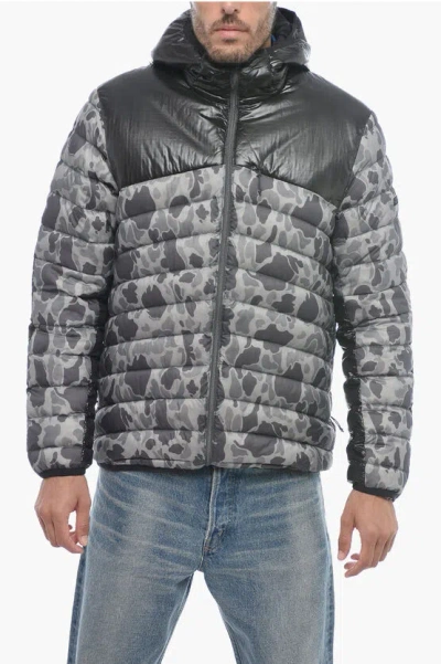 Woolrich Camouflage Tundra Lightweight Jacket In Multi