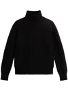 Woolrich Long Sleeve Sweater In Black