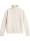 Woolrich Long Sleeve Sweater In Nude