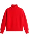 Woolrich Long Sleeve Sweater In Red