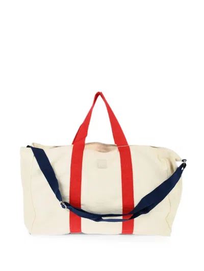 Woolrich Canvas Shoulder-strap Tote Bag In Brown