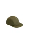 Woolrich Cap In Light Ramar In Greenstone