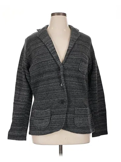 Pre-owned Woolrich Cardigan Sweater In Gray