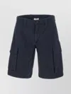 WOOLRICH "CARGO" COTTON SHORTS WITH FLAP POCKETS