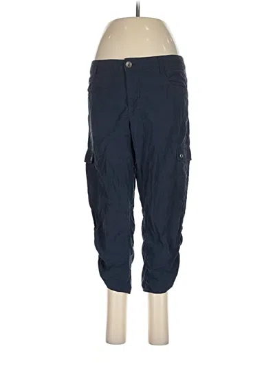 Pre-owned Woolrich Cargo Pants In Blue