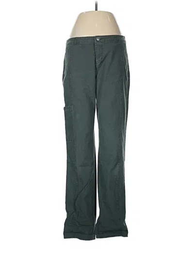 Pre-owned Woolrich Cargo Pants In Green