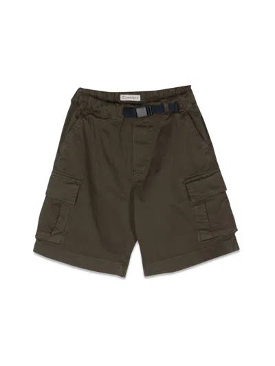 Woolrich Cargo Shorts In Green
