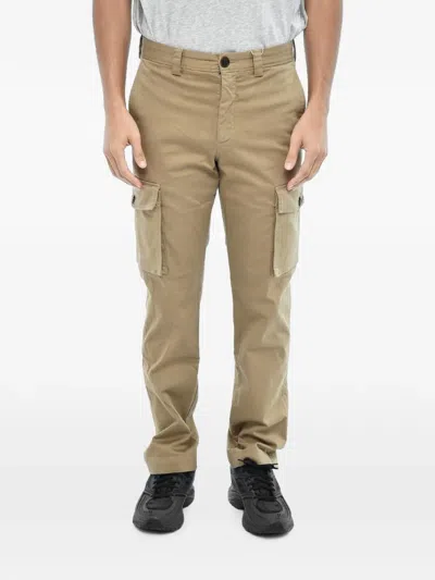 Woolrich Cargo-pocket Trousers In Brown