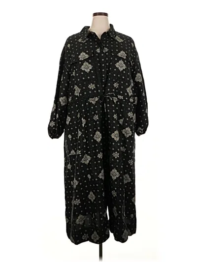 Pre-owned Woolrich Casual Dress In Black