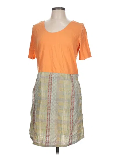 Pre-owned Woolrich Casual Dress In Orange