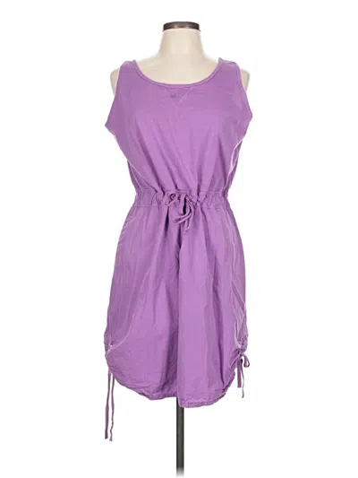 Pre-owned Woolrich Casual Dress In Purple