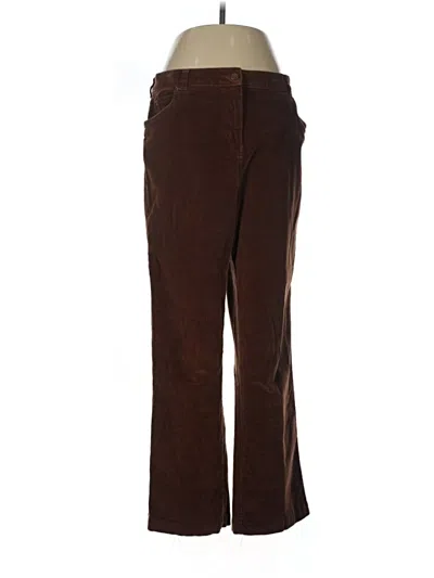 Pre-owned Woolrich Casual Pants In Brown