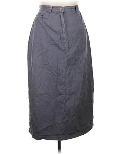 Pre-owned Woolrich Casual Skirt In Gray