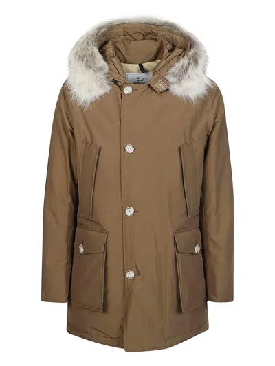 Woolrich Cfwoou0482mr Ut0001 Cfe Coffee In Brown