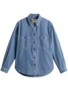 Woolrich Woman's Color Blue Size Xl In 蓝色