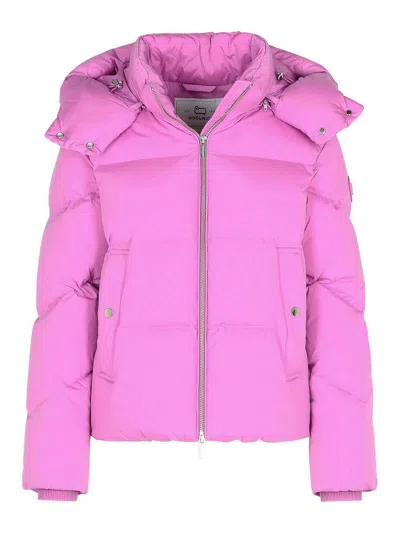 Woolrich Alsea Fuchsia Polyamide Down Jacket