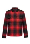 Woolrich Embroidered Wool Blend Alaskan Jacket In Multi