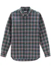 Woolrich Check-print Cotton Shirt In Green