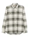 Woolrich Check Shirt In Green
