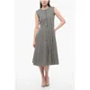 Woolrich Checkered Sleeveless Shirt Dress