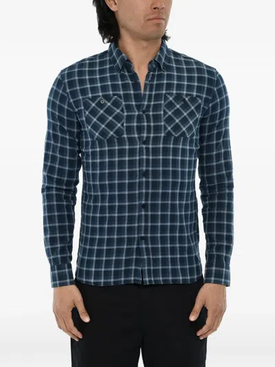 Woolrich Checked Button-fastening Shirt In Animal Print