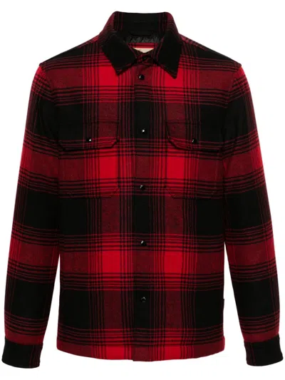 WOOLRICH CHECKED PADDED JACKET