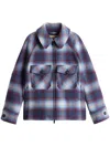 WOOLRICH CHECKED SHIRT JACKET