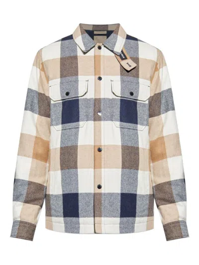 WOOLRICH WOOLRICH CHECKED SHIRT JACKET
