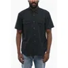 Woolrich Checkered Mesh Short Sleeved Shirt